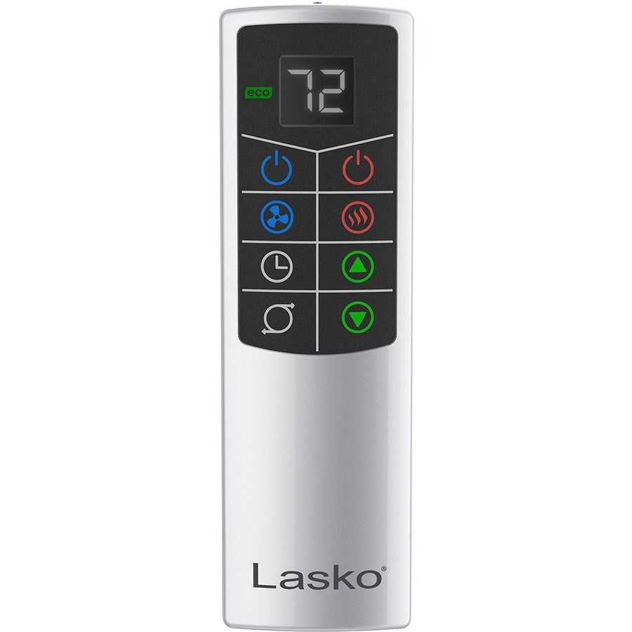 Lasko All Season Comfort Control Tower Fan & Heater (FH500) | 1500W Ceramic Heater, 4 Fan Speeds, Remote Control, Portable
