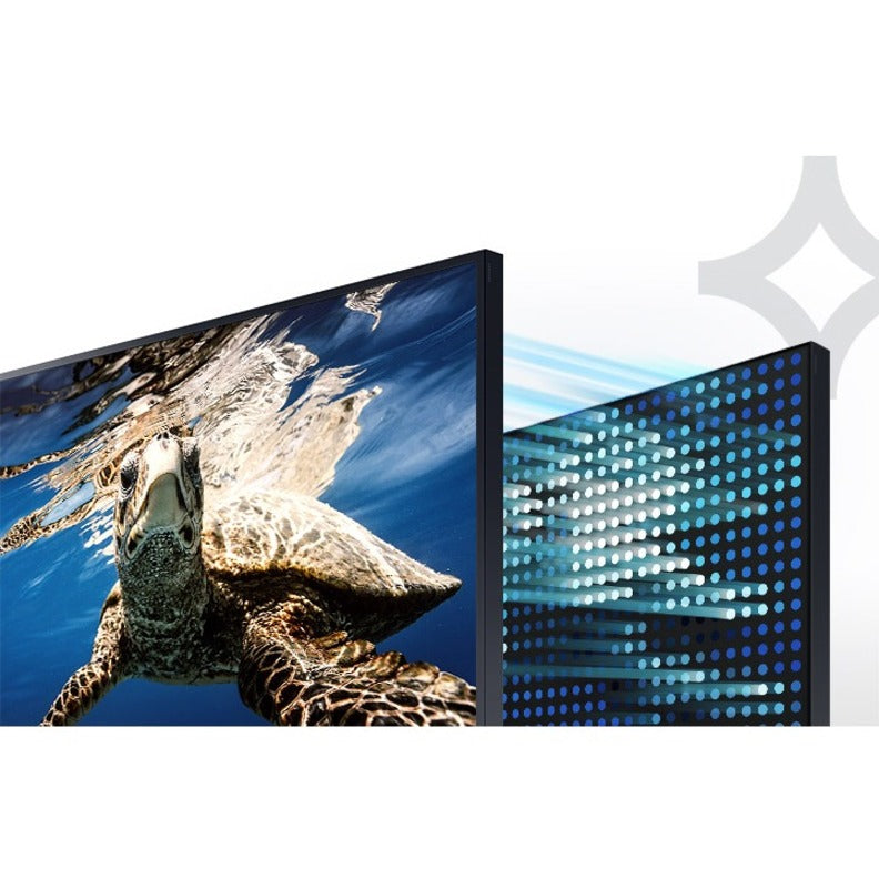 Samsung The Terrace 75" QLED 4K UHD Smart Outdoor TV | 74.5" Titan Black, Quantum Dot, Weather Resistant, HDR10+, 120Hz, Voice Control