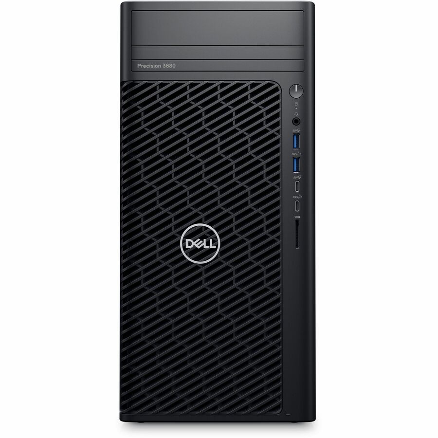 Dell Precision 3000 3680 Workstation - Core i7 14th Gen i7-14700 - vPro Technology - 32 GB - 512 GB SSD - Tower - Black