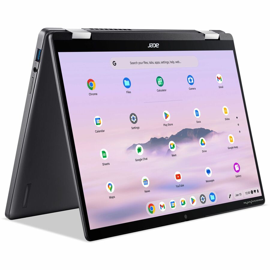 Acer Chromebook Plus Spin 714 – 14" WUXGA Touch 2-in-1, Core Ultra 7 155U, 16GB RAM, 256GB SSD, Stylus