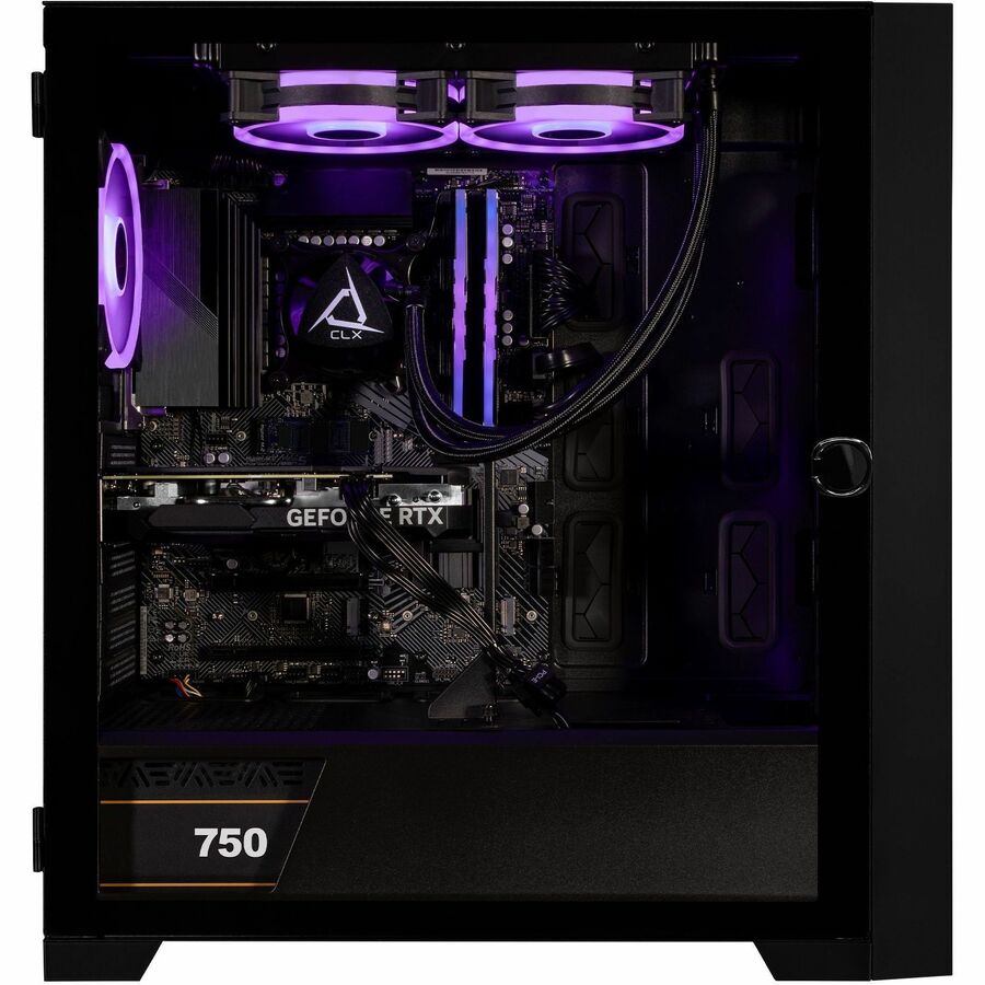 CLX SET Gaming PC – Intel Core i7-14700KF, 32GB DDR5 RAM, 2TB NVMe SSD, RTX 5070, Liquid Cooled, RGB Mid-Tower, Win 11