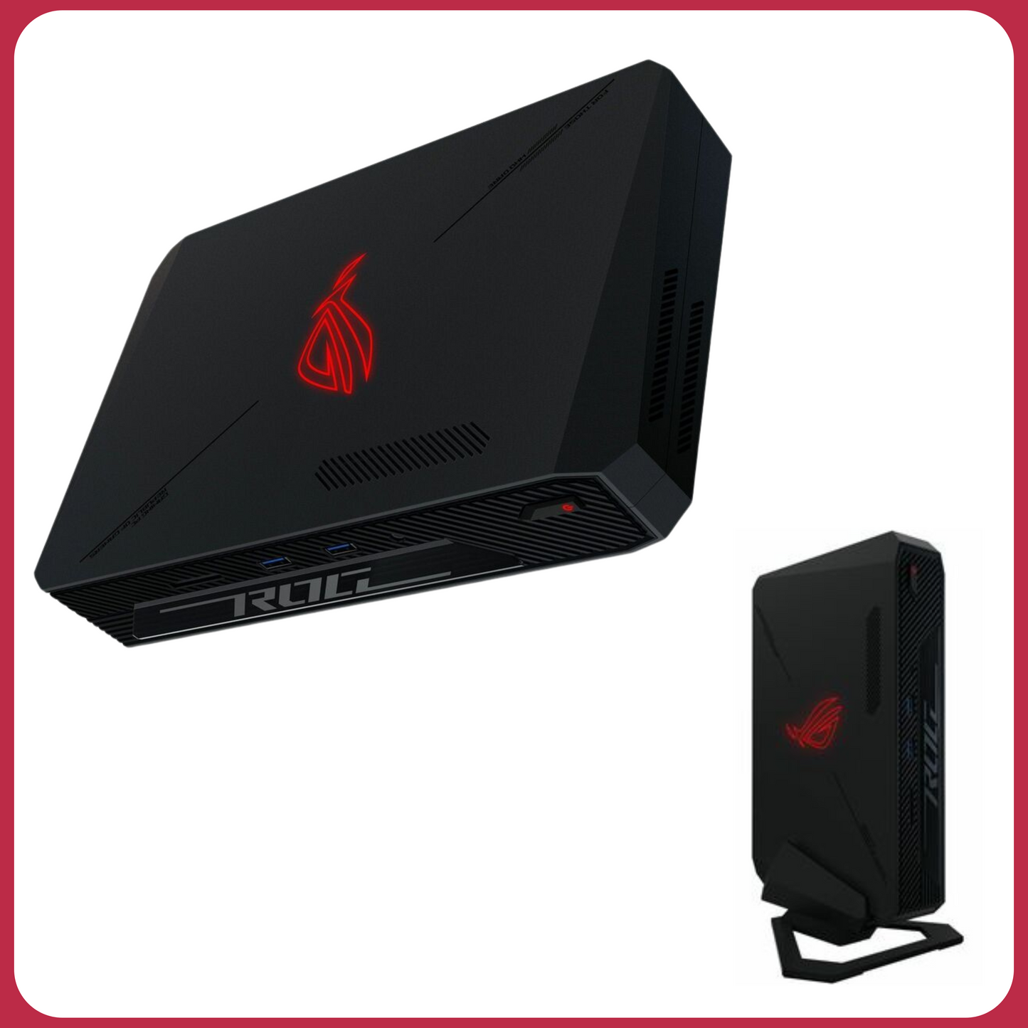 ASUS ROG NUC Compact Gaming PC – Intel Core Ultra 9 185H, 32GB DDR5 RAM, 1TB NVMe SSD, RTX 4070, Thunderbolt 4, Win 11