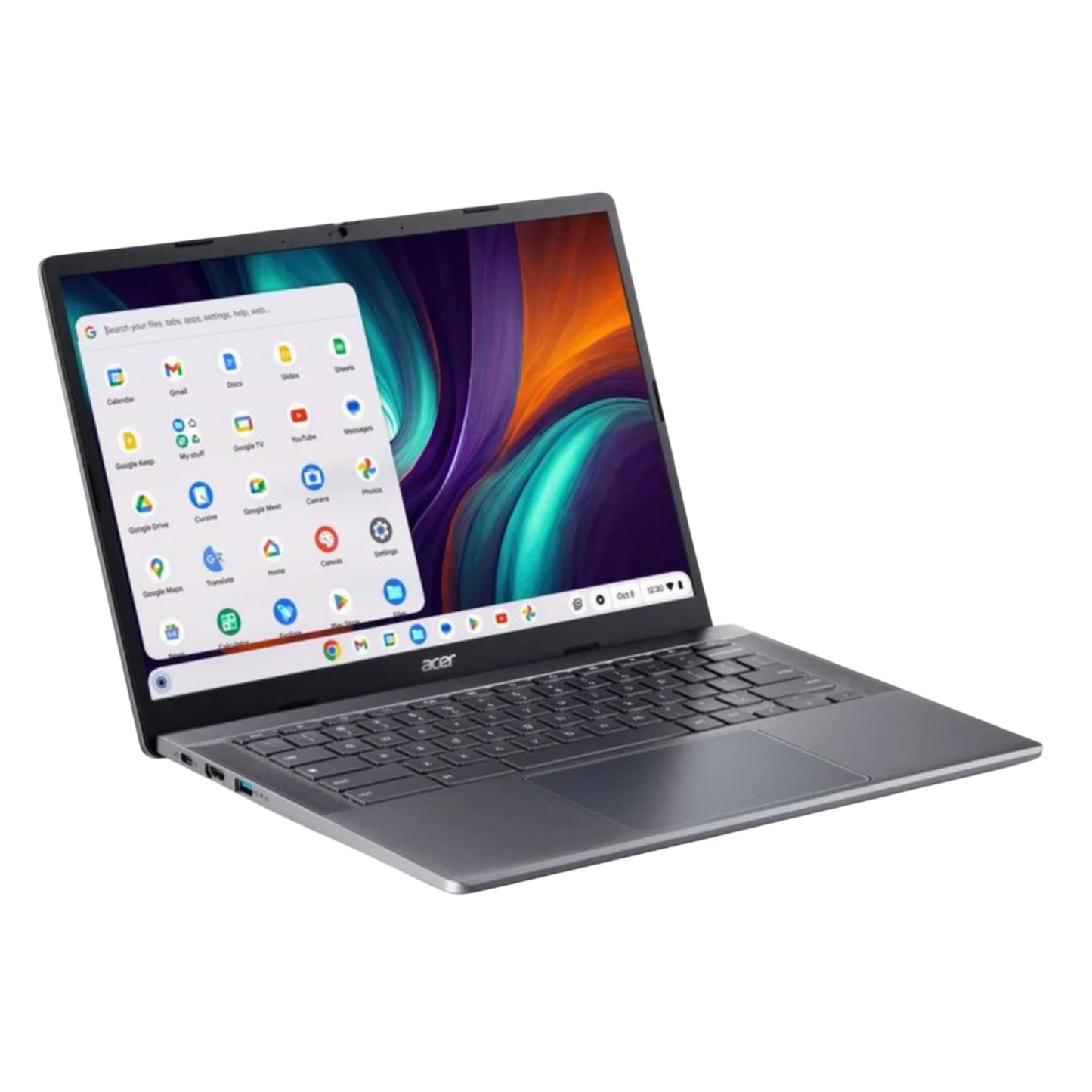 Acer Chromebook Plus Spin 514 | 14" Touchscreen 2-in-1 | Intel Core 5 120U | 16GB RAM | 256GB SSD | ChromeOS | Iron Gray