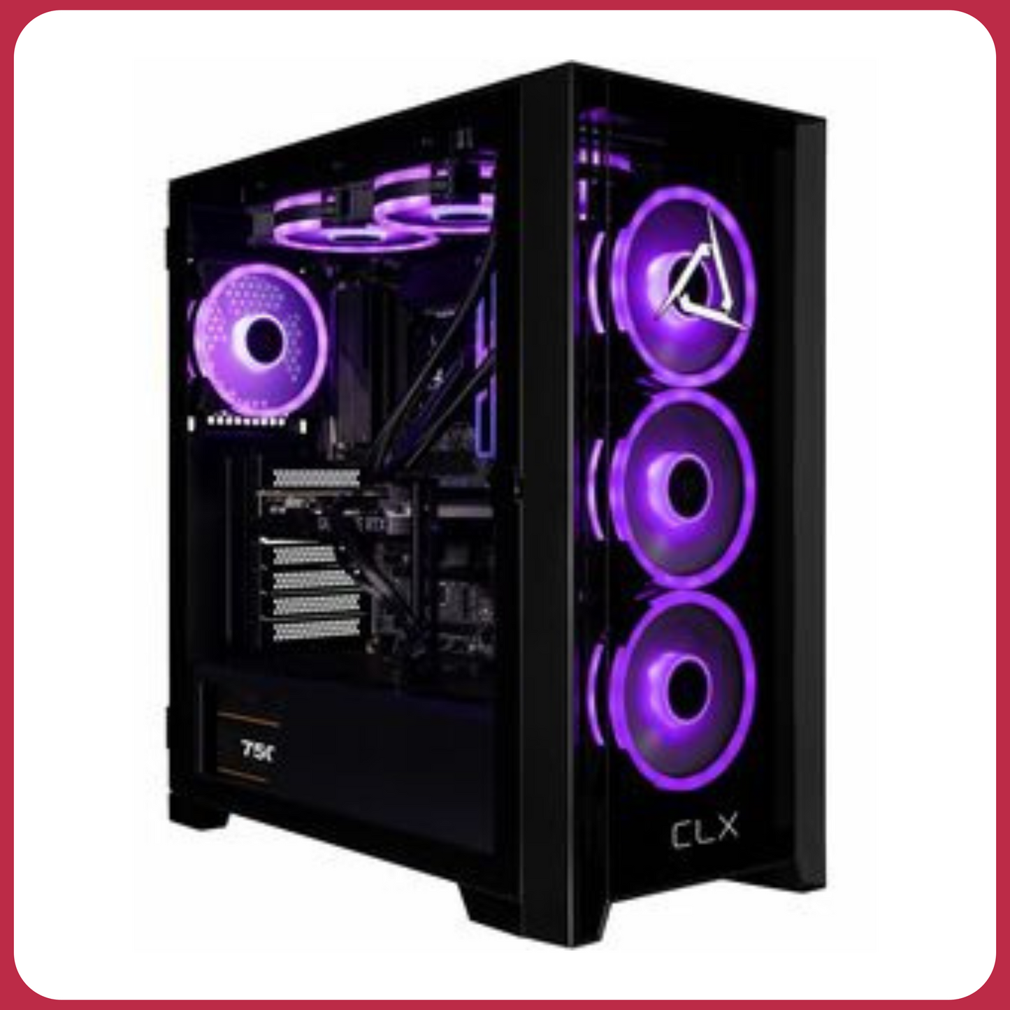 CLX SET Gaming PC – Intel Core i7-14700KF, 32GB DDR5 RAM, 2TB NVMe SSD, RTX 5070, Liquid Cooled, RGB Mid-Tower, Win 11
