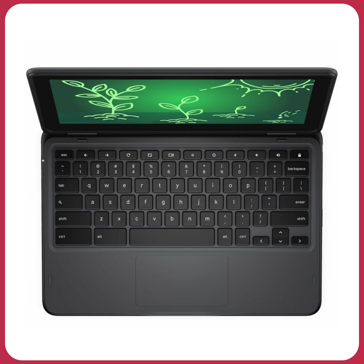 Dell Chromebook 3120 2-in-1 Laptop | 11.6" Touchscreen | Intel N100 | 4GB RAM | 64GB Flash Storage | ChromeOS | Lightweight & Durable
