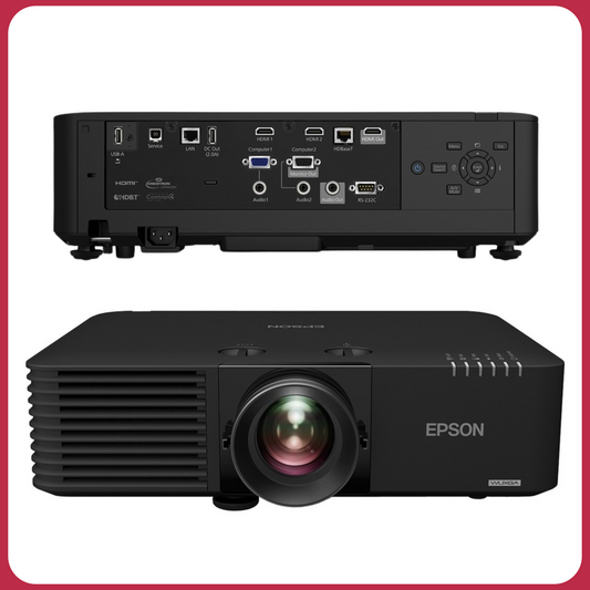 Epson PowerLite L735U Long Throw 3LCD Projector | 7000 Lumens, WUXGA, Laser, Ceiling Mountable, Education & Corporate Use