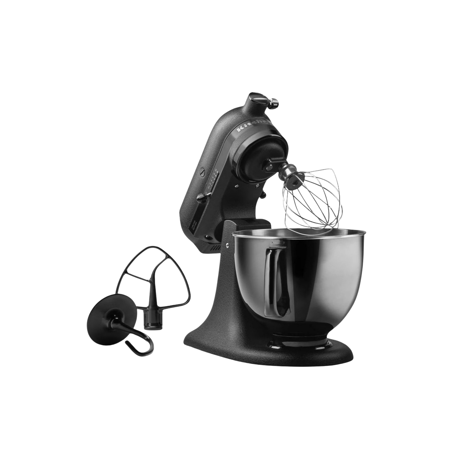 Hamilton Beach Eclectrics 63227 Stand Mixer | 400W Power | 12-Speed Settings | 1.13 Gal Bowl Capacity | Black