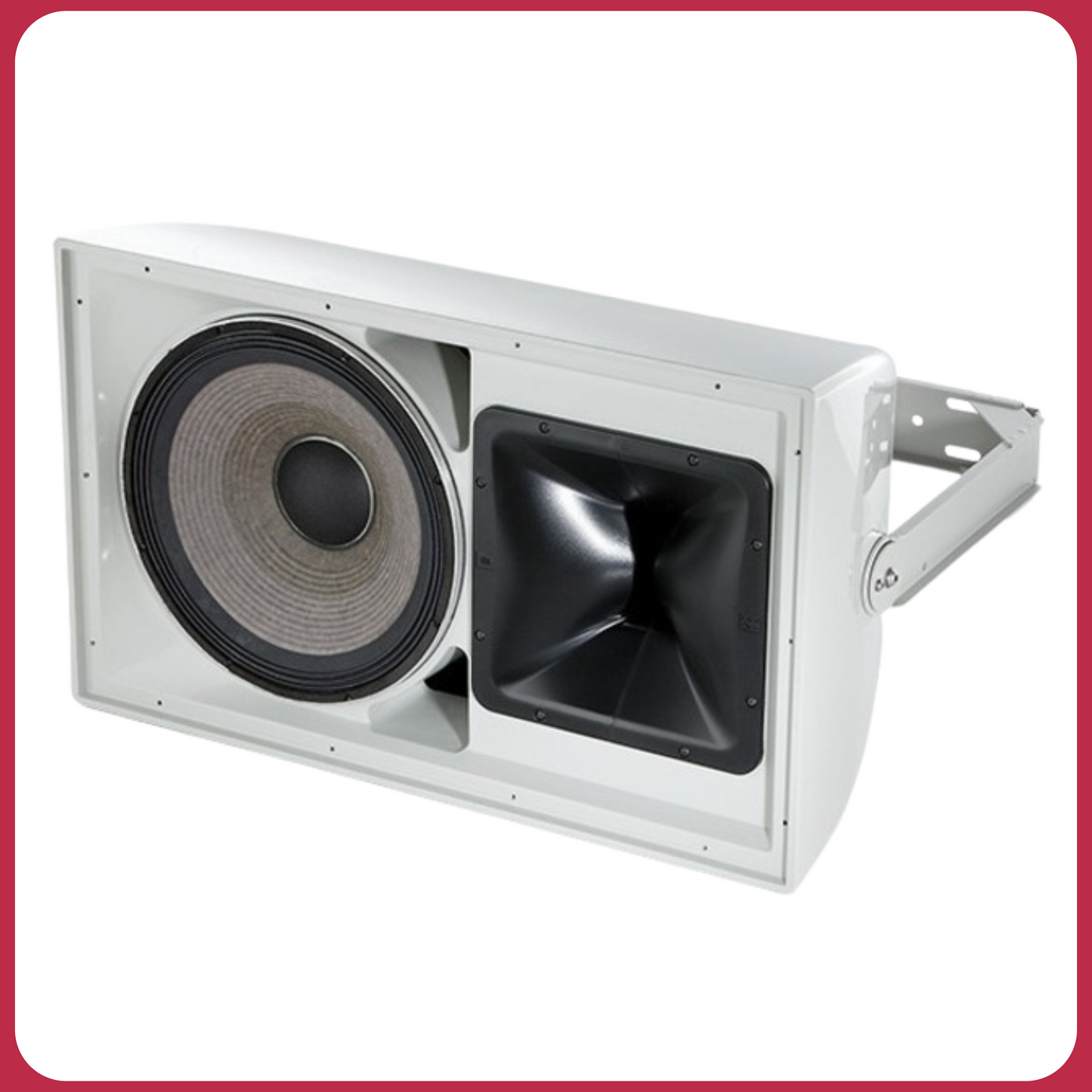 JBL Professional AW566-LS 2-Way Outdoor Speaker | 400W RMS, 15" LF, Weather-Resistant, Gray