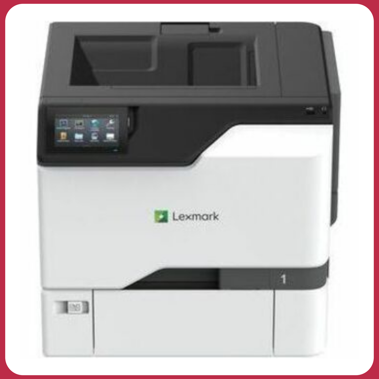Lexmark CS735de Color Laser Printer | 52 ppm, Duplex Printing, TAA Compliant, 2400 x 600 dpi