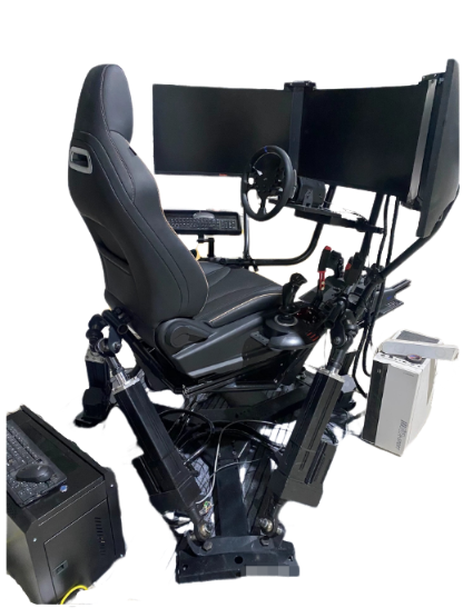 Ultimate 6DOF Motion Simulator Cockpit – Professional Racing & Flight Sim Experience
