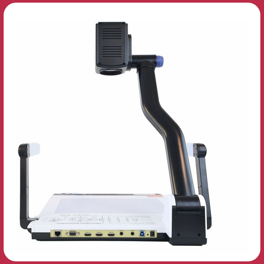 Qomo HiteVision CenterCam QD5000 4K Flatbed Document Camera | 8.3MP, HDMI/VGA, 10x Optical Zoom