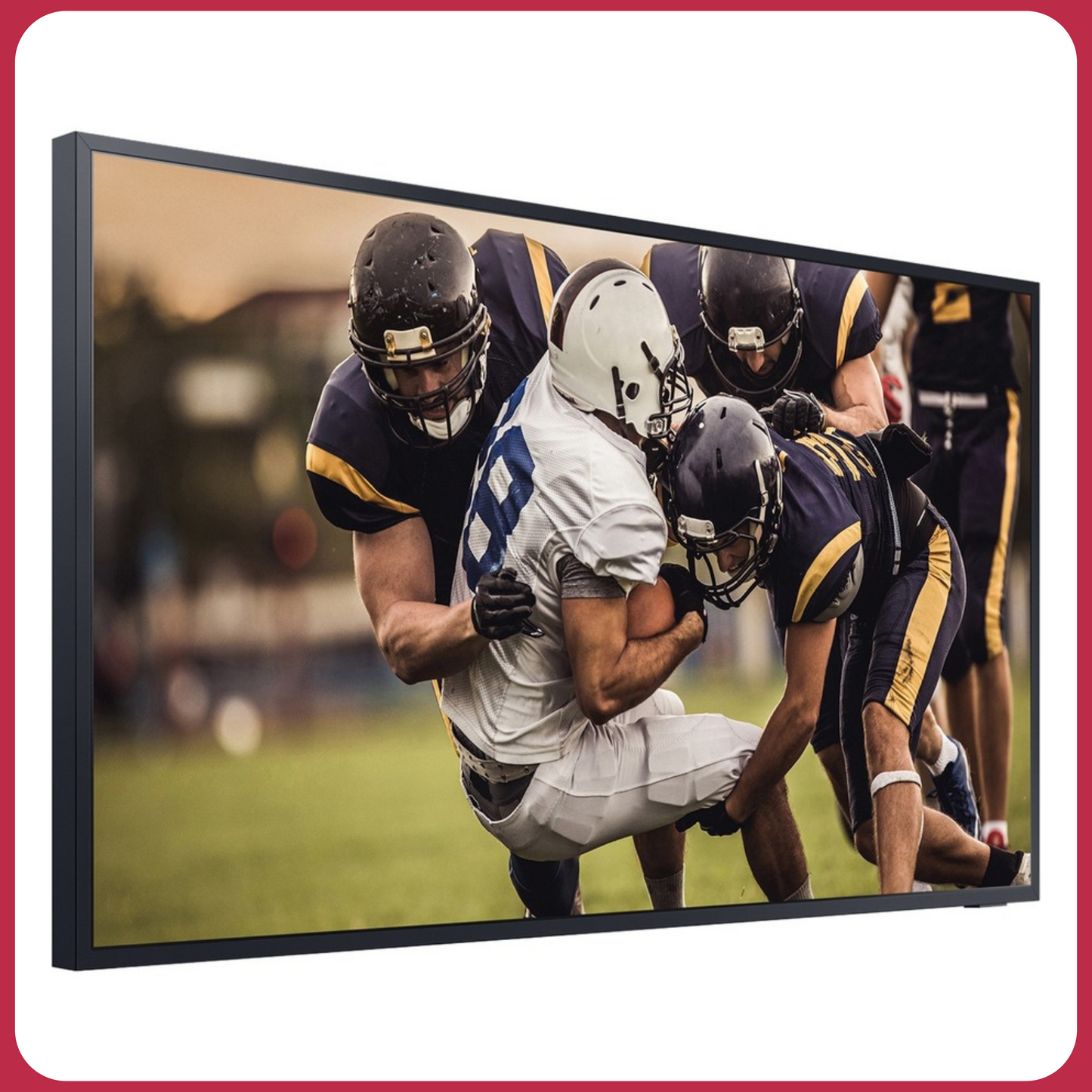 Samsung The Terrace 75" QLED 4K UHD Smart Outdoor TV | 74.5" Titan Black, Quantum Dot, Weather Resistant, HDR10+, 120Hz, Voice Control