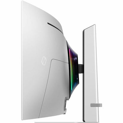 Samsung Odyssey G9 S49CG934SN 49" Class Dual Quad HD (DQHD) Curved Screen Gaming OLED Monitor - 32:9 - Silver