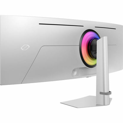 Samsung Odyssey G9 S49CG934SN 49" Class Dual Quad HD (DQHD) Curved Screen Gaming OLED Monitor - 32:9 - Silver