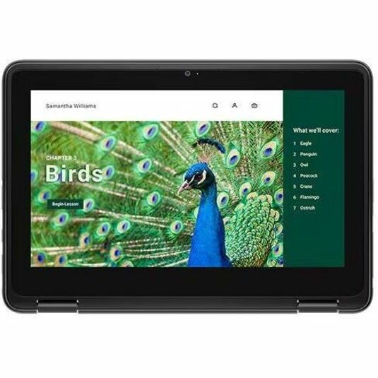 Dell Chromebook 3120 2-in-1 Laptop | 11.6" Touchscreen | Intel N100 | 4GB RAM | 64GB Flash Storage | ChromeOS | Lightweight & Durable