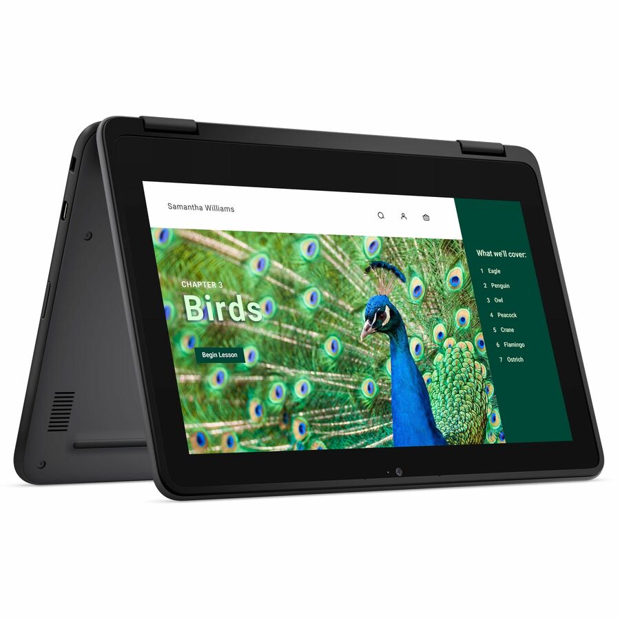 Dell Chromebook 3120 2-in-1 Laptop | 11.6" Touchscreen | Intel N100 | 4GB RAM | 64GB Flash Storage | ChromeOS | Lightweight & Durable