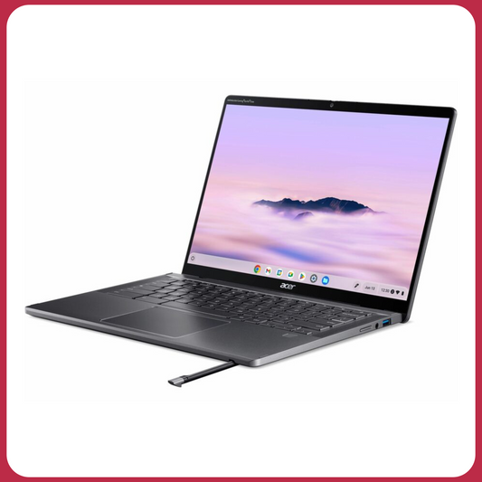 Acer Chromebook Plus Spin 714 | 14" WUXGA Touchscreen 2-in-1 | Intel Core Ultra 7 155U | 16GB RAM | 256GB SSD | Stylus Included | Iron Gray