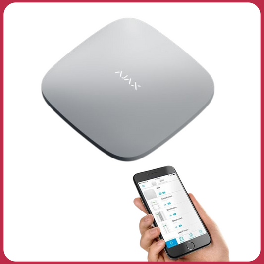 Ajax 78270 16-Channel White NVR (9NA) – Smart Motion Detection, Ajax Alarm Integration, In-App Video Monitoring, PRO Desktop Support