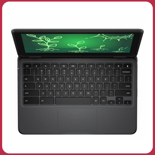 Dell Chromebook 3120 2-in-1 Laptop | 11.6" Touchscreen | Intel N100 | 4GB RAM | 64GB Flash Storage | ChromeOS | Lightweight & Durable