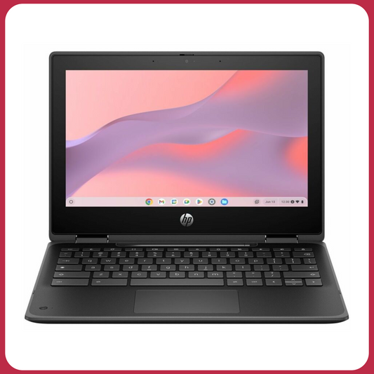 HP Fortis G5 Chromebook | 11.6" HD Touchscreen 2-in-1 | Intel N200 | 8GB RAM | 64GB Flash | HP Pen Included | Jack Black