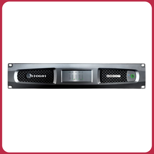 Crown DriveCore Install 8|300 Amplifier | 8-Channel, 300W @ 4Ω, Analog, 70V/100V, 0.4% THD