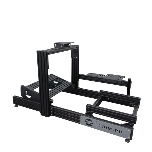 TSIM-PD Simulator Pedal Mount Frame – Adjustable Aluminum Rig Platform (14kg)