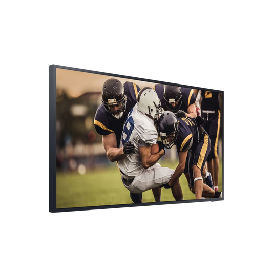 Samsung The Terrace 75" QLED 4K UHD Smart Outdoor TV | 74.5" Titan Black, Quantum Dot, Weather Resistant, HDR10+, 120Hz, Voice Control