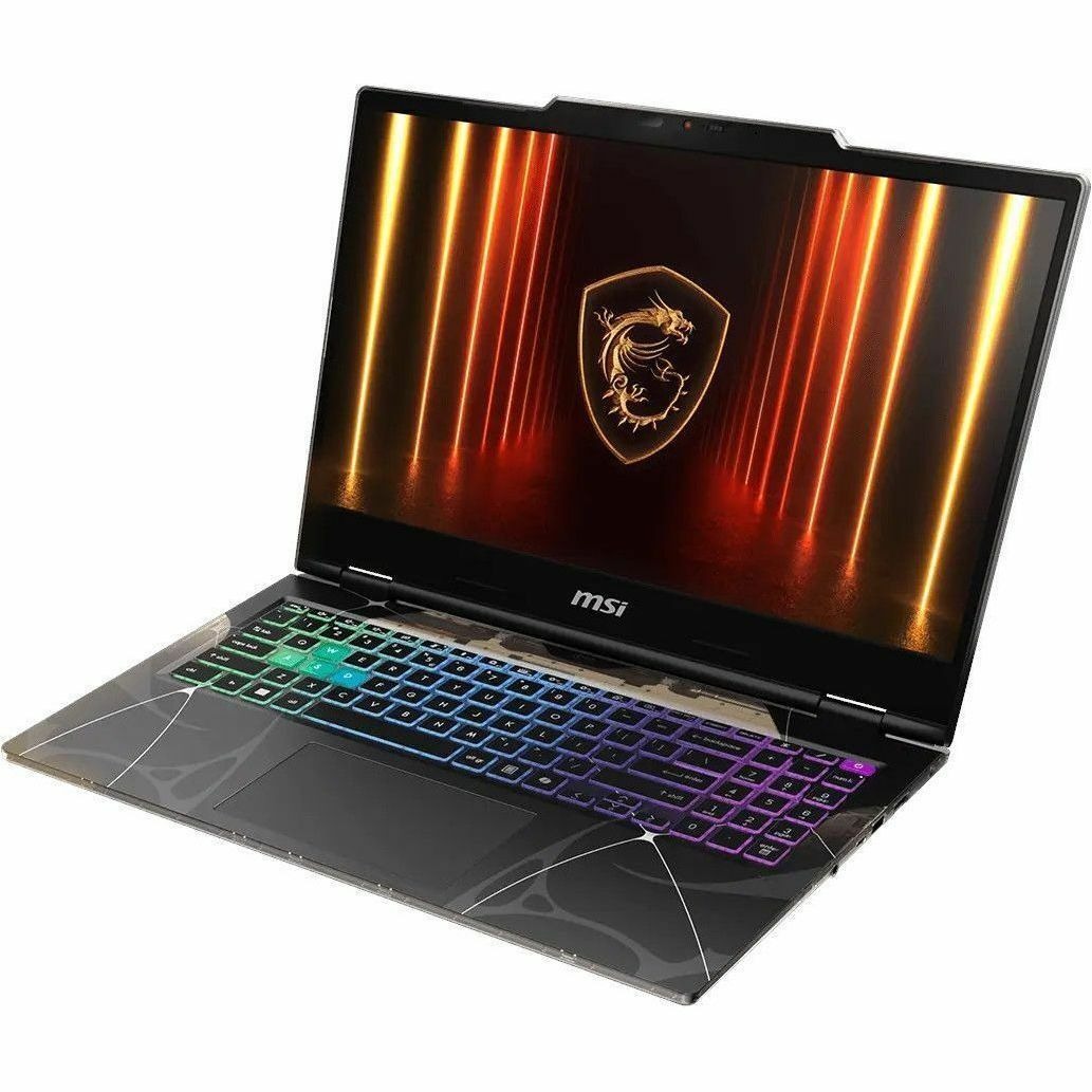 MSI Cyborg 15 B2RWFKG-421US 15.6" Gaming Notebook - Full HD - 144 Hz - Intel Core 7 240H - 32 GB - 1 TB SSD - Translucent Black